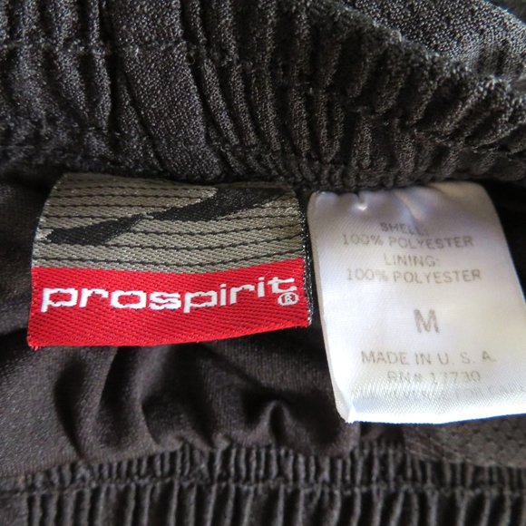 Vintage 90s Y2K Active Running Athletic Shorts M Black Elastic Panty Lined USA - Picture 6 of 6